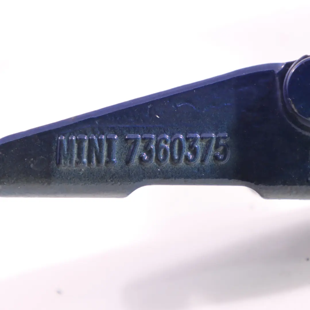 Boot Trunk Lid Hinge Rear Left Starlight Blue B62 para Mini F57 Cabrio con número de pieza 7360375 Mini F57 Cabrio Boot Trunk Lid Hinge Rear Left Starlight Blue B62 - SKU 7360375-STB - Número de pieza 7360375