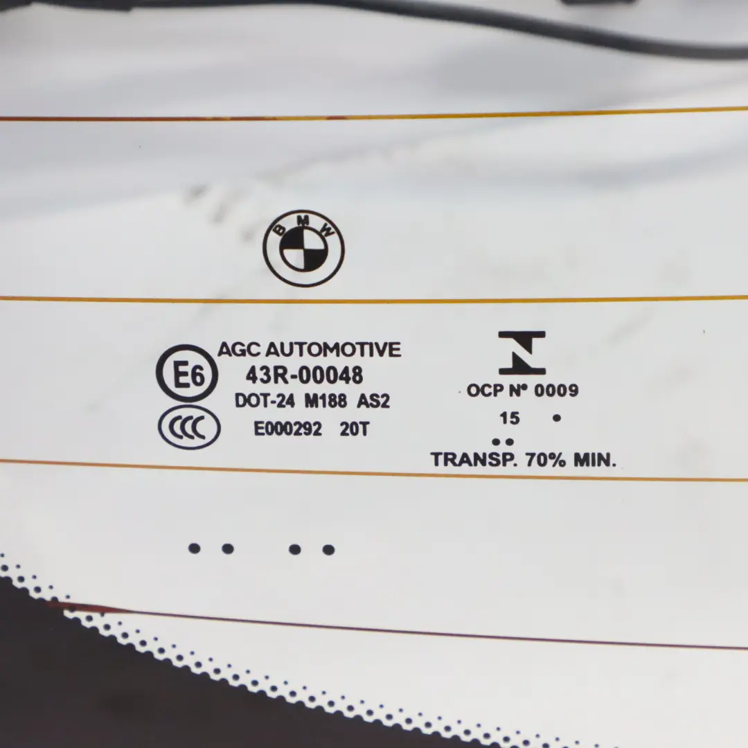BMW X1 F48 Rear Window Boot Trunk Lid Tailgate Glass Glazing AS2 - SKU 7466417 - Part number 7466417