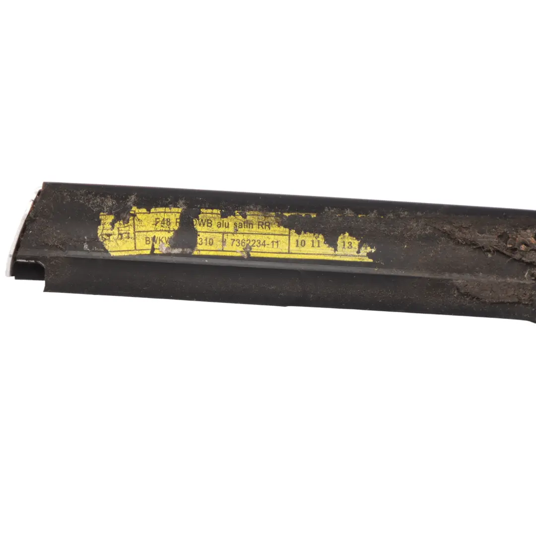 Door Window Outer Weather Strip Trim Gasket Right O/S to BMW X1 F48 Rear with Part number 7362234 BMW X1 F48 Rear Door Window Outer Weather Strip Trim Gasket Right O/S - SKU 7362234 - Part number 7362234