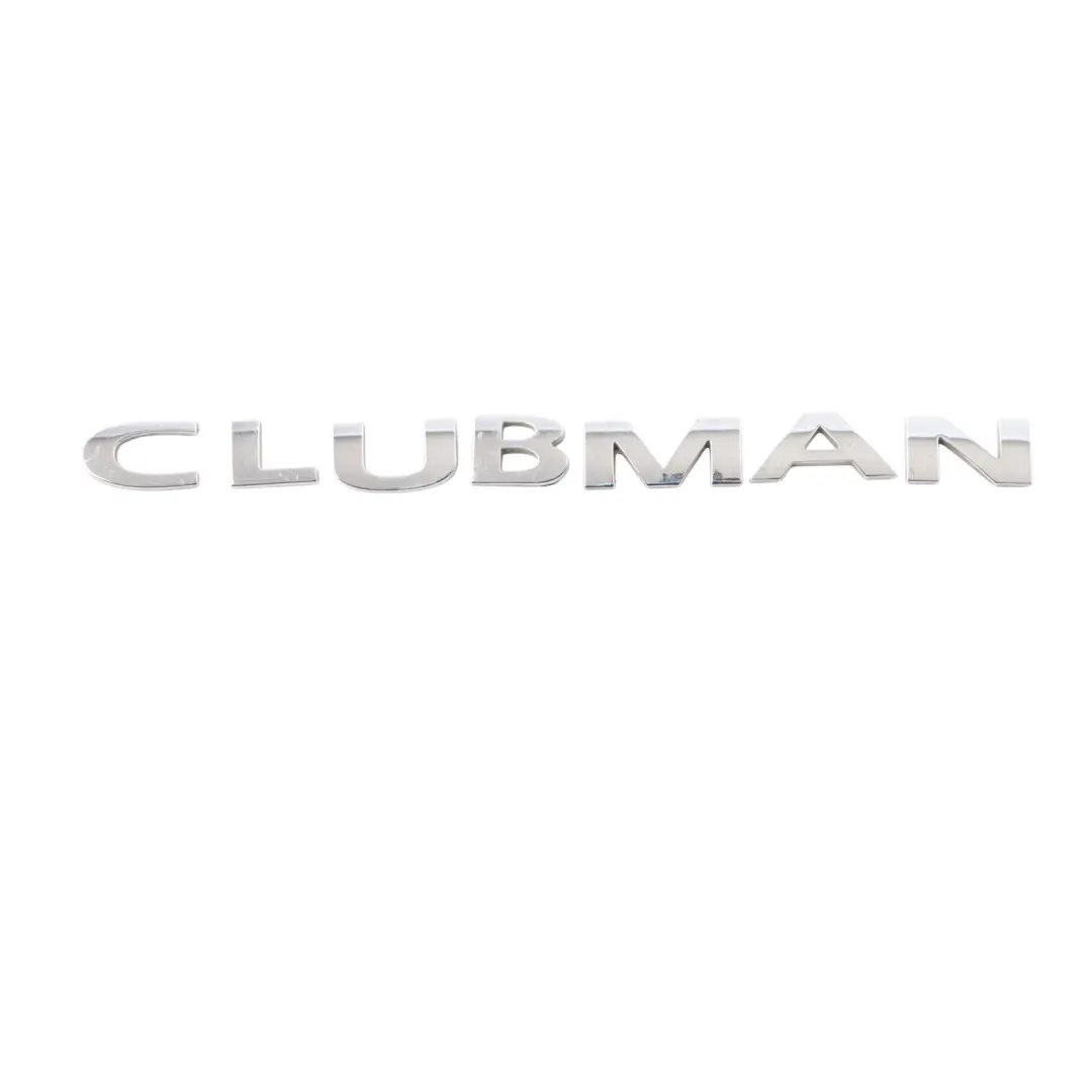 Mini F54 F54 LCI Lettering Clubman Emblem Logo - SKU 7376043-7376044 - Part number 7376043