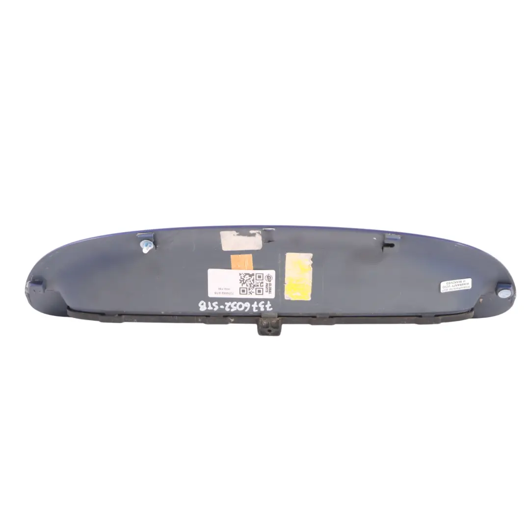  Bonnet Grille Mini F55 F56 S Air Inlet Cover Scoop Starlight Blue - B62 - SKU 7376052-STB - Part number 7376052