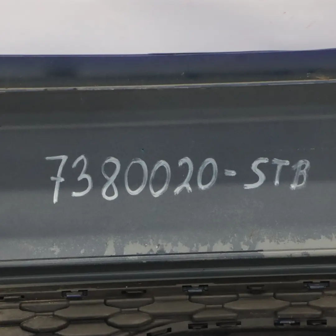 Heck Stoßstange Cooper S Komplett Verkleidung Stratus Blau - Z5B für Mini F56 F57 mit Teilenummer 7380020 Mini F56 F57 Heck Stoßstange Cooper S Komplett Verkleidung Stratus Blau - Z5B - SKU 7380020-STB - Teilenummer 7380020