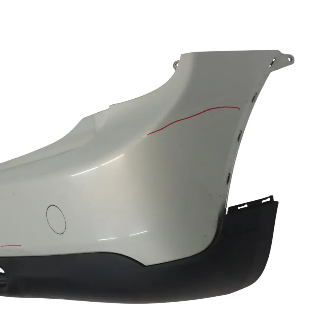 Stossfänger Hinten White Silver Weiss Silber - A62 für Mini F55 mit Teilenummer 7380023 Mini F55 Stossfänger Hinten White Silver Weiss Silber - A62 - SKU 7380023-WS - Teilenummer 7380023