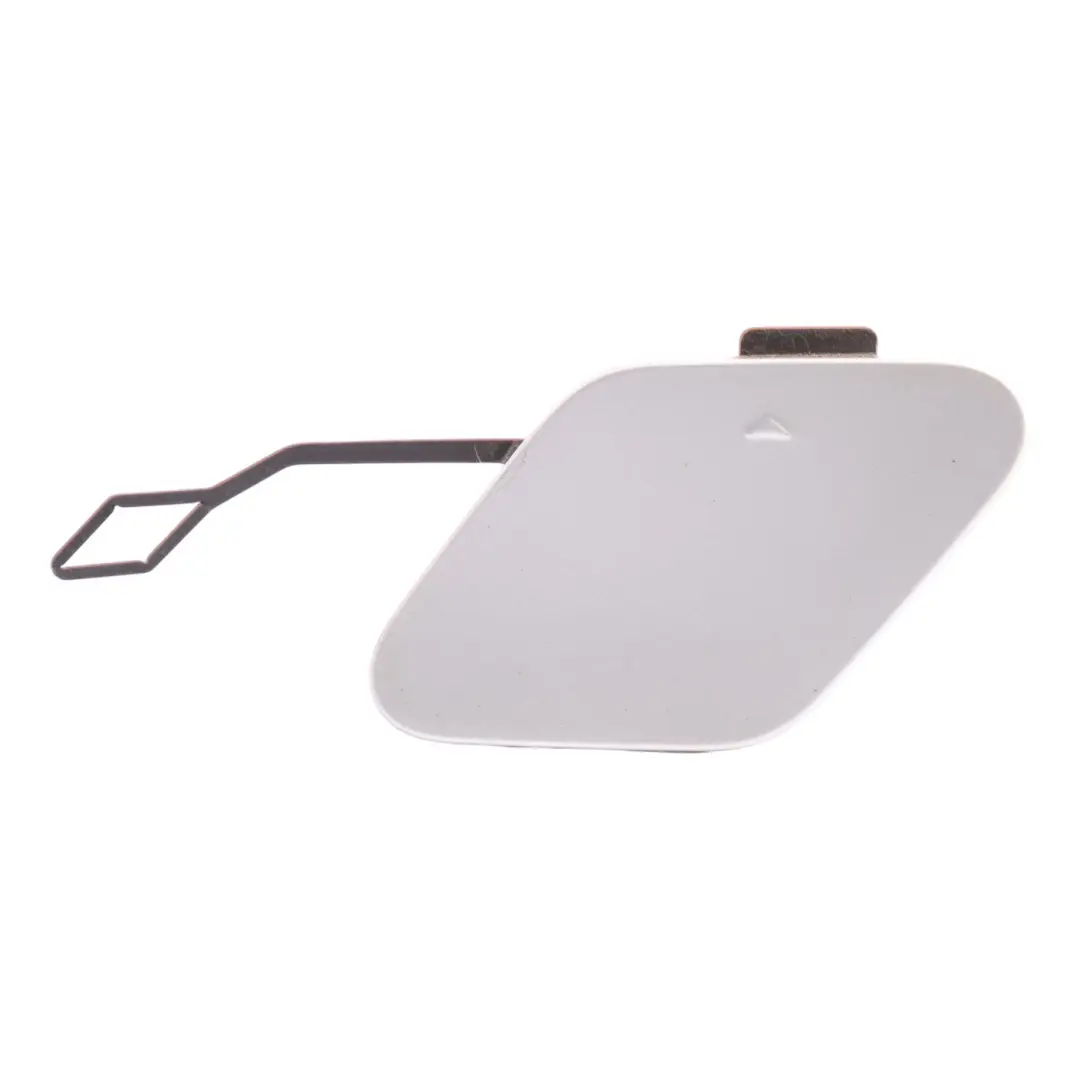 Bumper Cover Towing Eye Hook Cap Glacier Silver - A83 to BMW F30 LCI Rear with Part number 7384417 BMW F30 LCI Rear Bumper Cover Towing Eye Hook Cap Glacier Silver - A83 - SKU 7384417-GSB - Part number 7384417