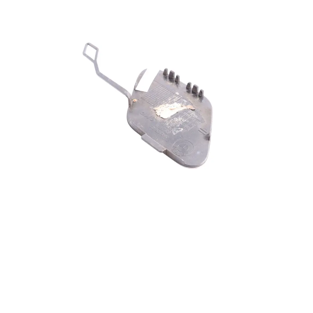 BMW F30 LCI Rear Bumper Cover Towing Eye Hook Cap Glacier Silver - A83 - SKU 7384417-GSB - Part number 7384417