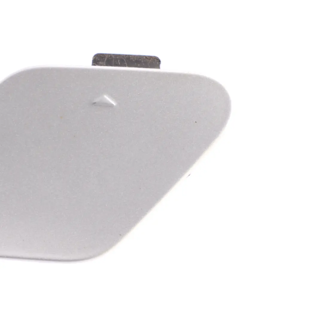 Bumper Cover Towing Eye Hook Cap Glacier Silver - A83 to BMW F30 LCI Rear with Part number 7384417 BMW F30 LCI Rear Bumper Cover Towing Eye Hook Cap Glacier Silver - A83 - SKU 7384417-GSB - Part number 7384417