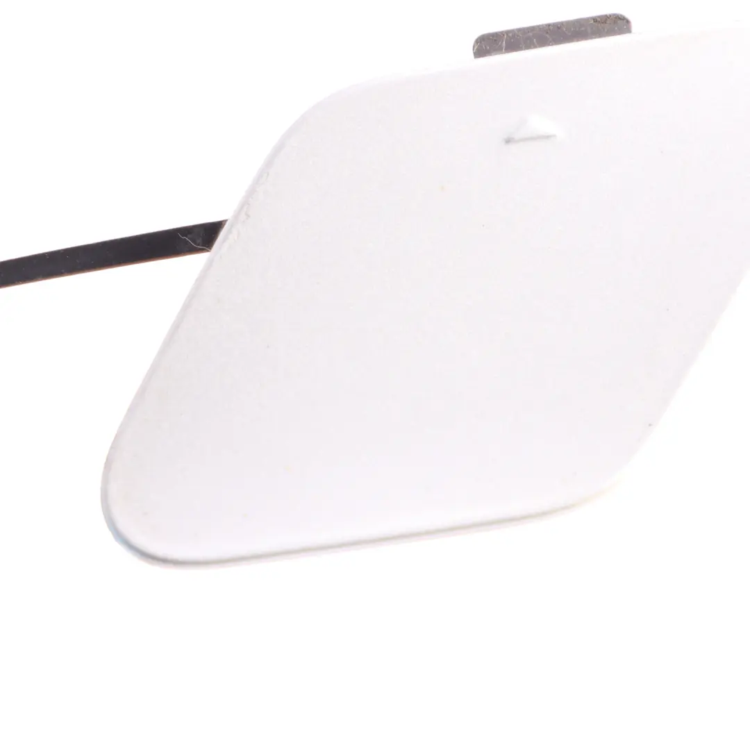 Bumper Cover Towing Eye Hook Cap Glacier Silver - A83 to BMW F30 LCI Rear with Part number 7384417 BMW F30 LCI Rear Bumper Cover Towing Eye Hook Cap Glacier Silver - A83 - SKU 7384417-GSB - Part number 7384417