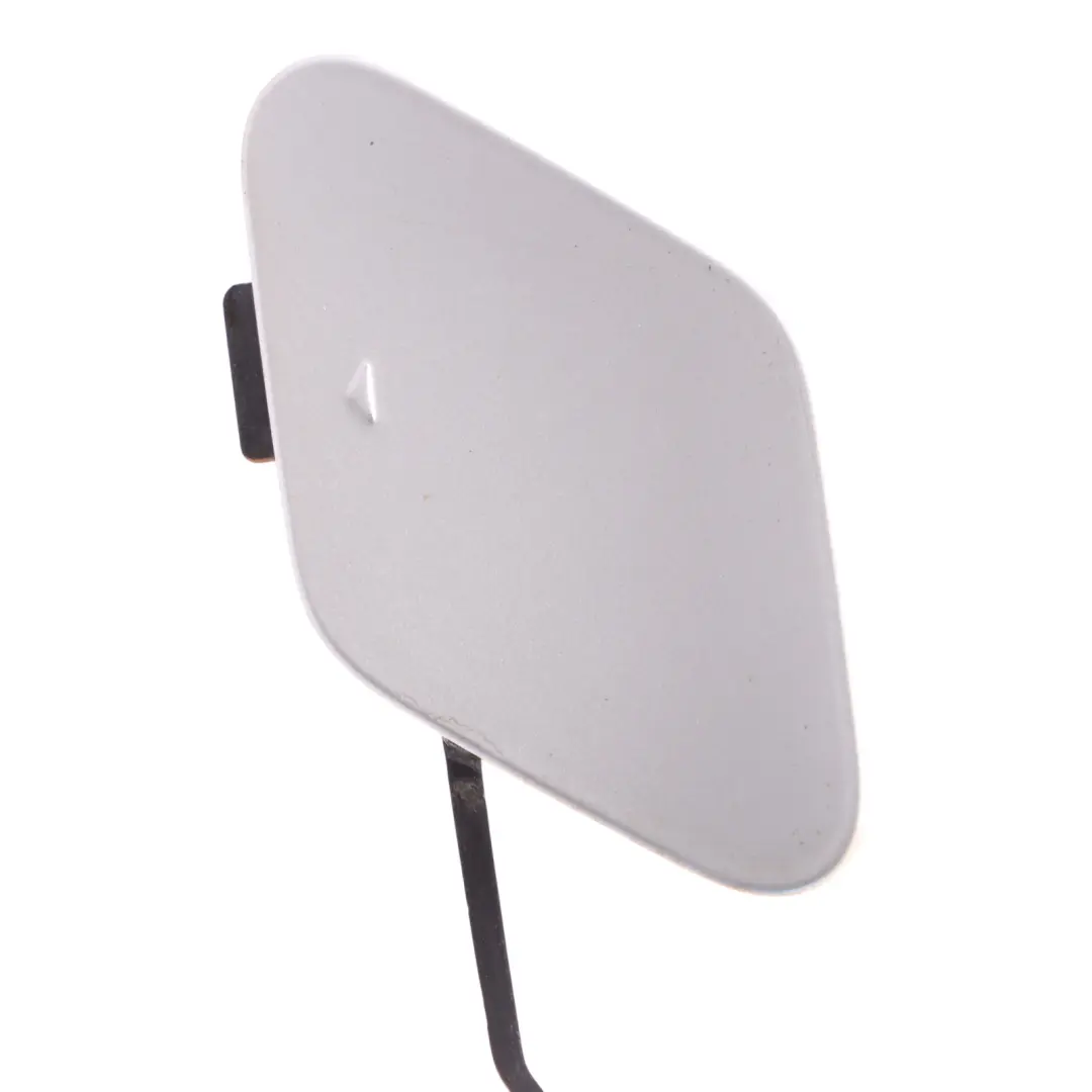 Bumper Cover Towing Eye Hook Cap Glacier Silver - A83 to BMW F30 LCI Rear with Part number 7384417 BMW F30 LCI Rear Bumper Cover Towing Eye Hook Cap Glacier Silver - A83 - SKU 7384417-GSB - Part number 7384417