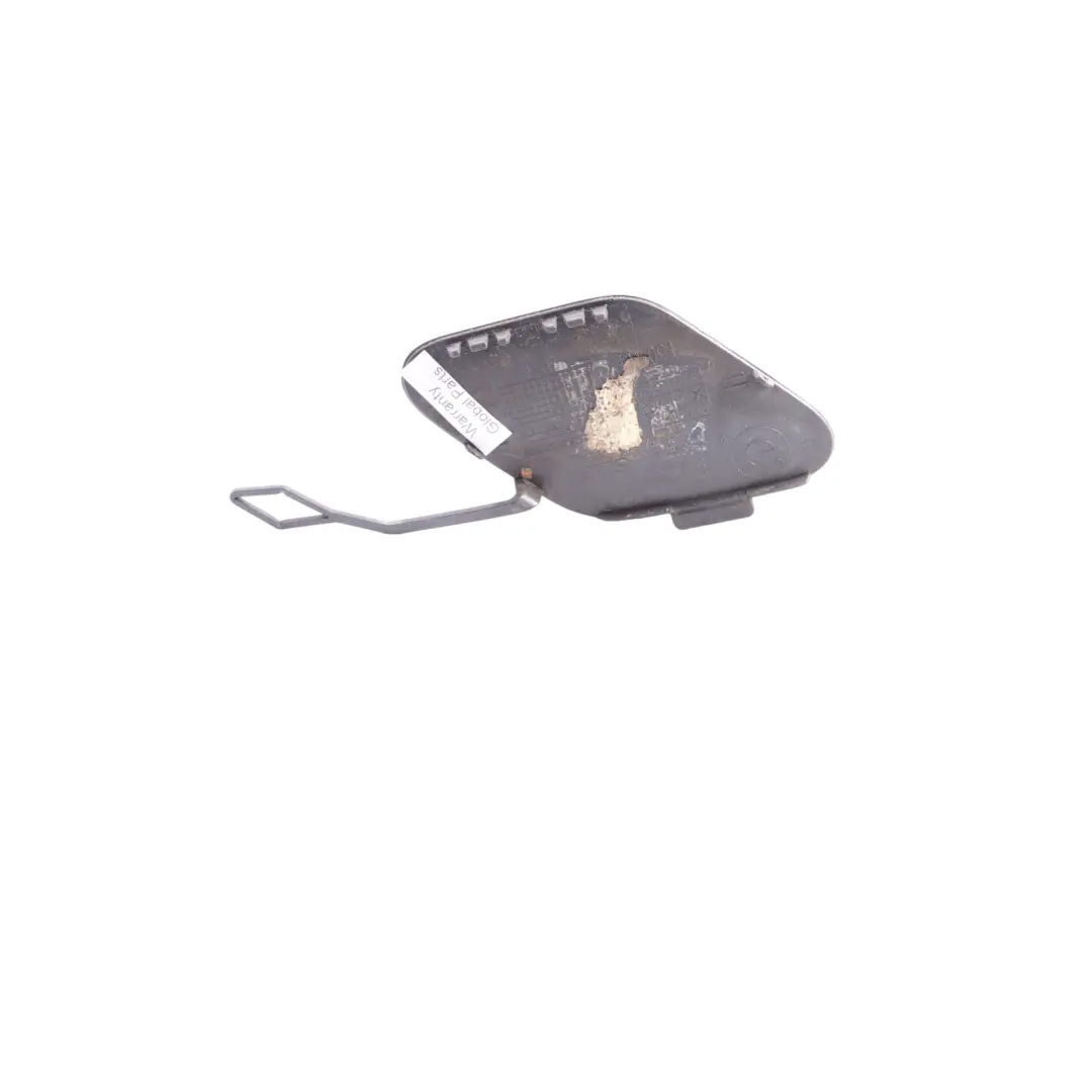 BMW F30 LCI Rear Bumper Cover Towing Eye Hook Cap Glacier Silver - A83 - SKU 7384417-GSB - Part number 7384417