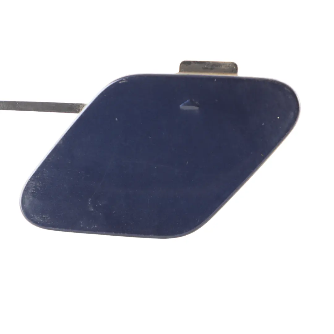 Bumper Cover Flap Towing Eye Hook Cap Mediterranean Blue - C10 to BMW F30 LCI Rear with Part number 7384417 BMW F30 LCI Rear Bumper Cover Flap Towing Eye Hook Cap Mediterranean Blue - C10 - SKU 7384417-MED - Part number 7384417