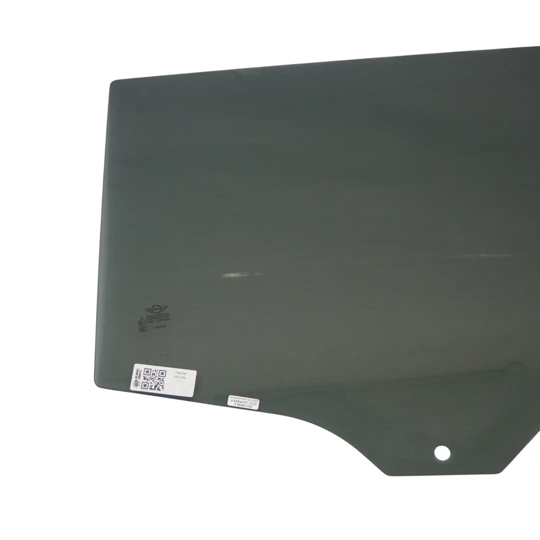 Seiten Fenster für Hinter Tür Getöntes Glas Links Verglasung für Mini F54 mit Teilenummer 7388787 Mini F54 Seiten Fenster für Hinter Tür Getöntes Glas Links Verglasung - SKU 7388787 - Teilenummer 7388787