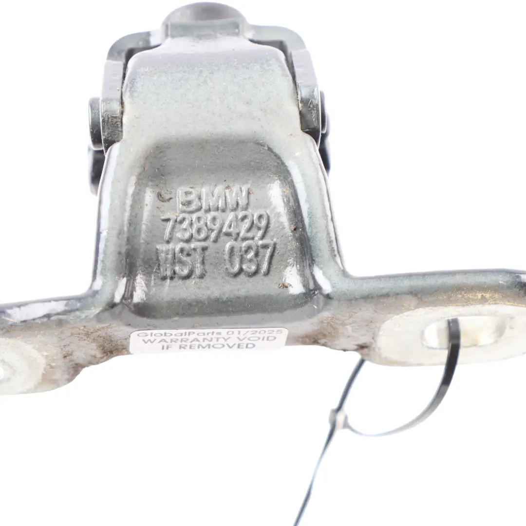 Mini Countryman F60 Trunk Lid Hinge Rear Left N/S Enigmatic Black - C3Y 7389429 - SKU 7389405-EBL - Part number 7389405