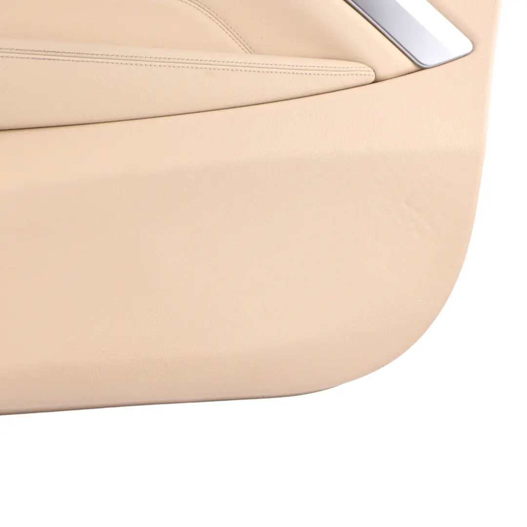 BMW F32 F33 Door Card Front Right O/S Lining Panel Cover Leather Veneto Beige - SKU 7389506 - Part number 7389506