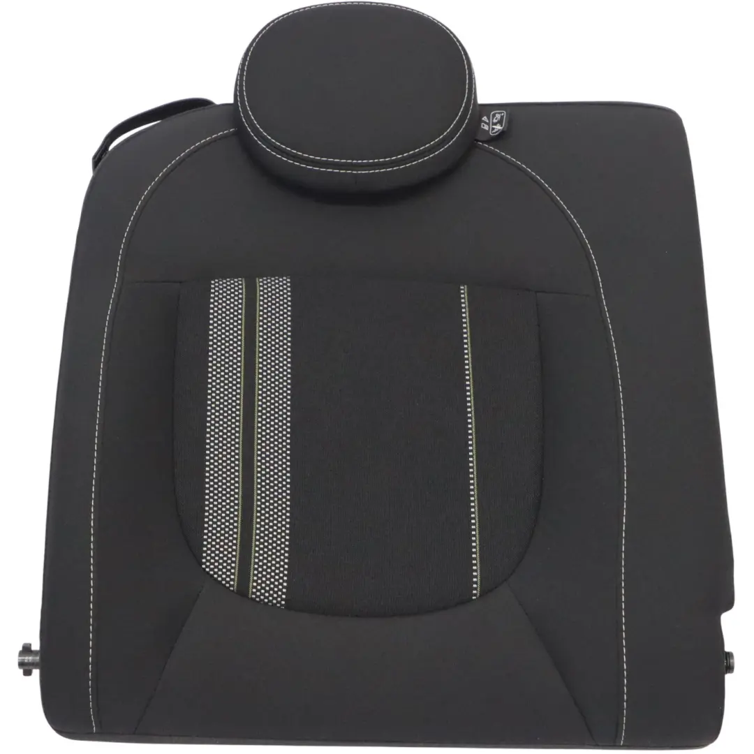 Left N/S Seat Backrest Black to Mini Cooper F57 Rear with Part number 7394280 Mini Cooper F57 Rear Left N/S Seat Backrest Black - SKU 7394280 - Part number 7394280