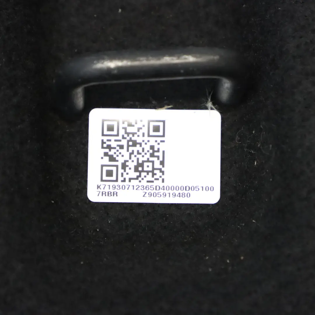 Mini Cooper F57 Rear Left N/S Seat Backrest Black - SKU 7394280 - Part number 7394280