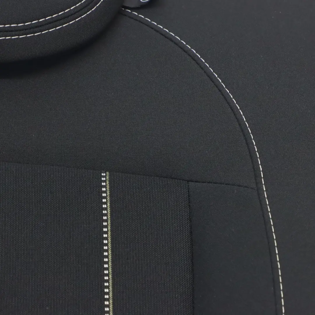 Left N/S Seat Backrest Black to Mini Cooper F57 Rear with Part number 7394280 Mini Cooper F57 Rear Left N/S Seat Backrest Black - SKU 7394280 - Part number 7394280