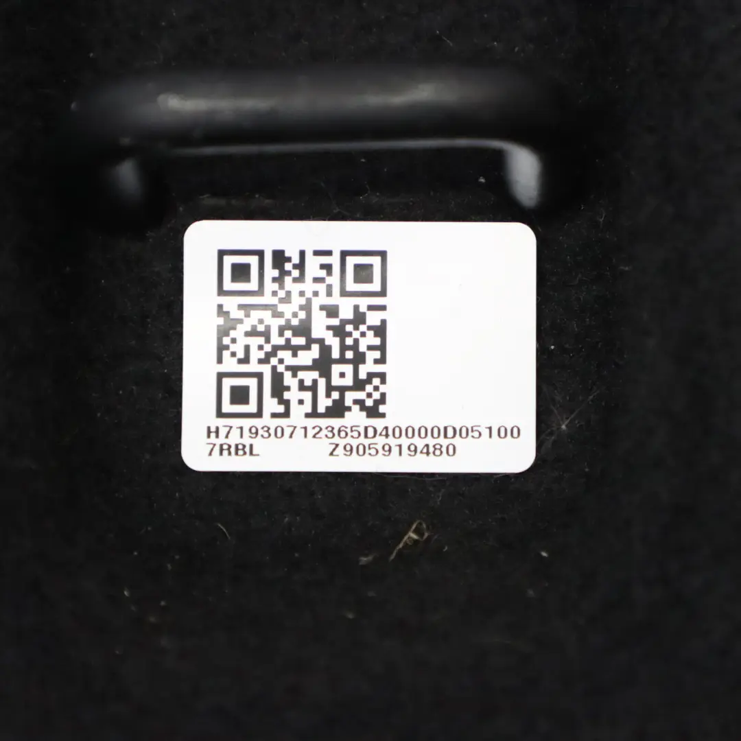 Respaldo Asiento Trasero Izquierdo Negro para Mini Cooper F57 con número de pieza 7394281 Mini Cooper F57 Respaldo Asiento Trasero Izquierdo Negro - SKU 7394281 - Número de pieza 7394281