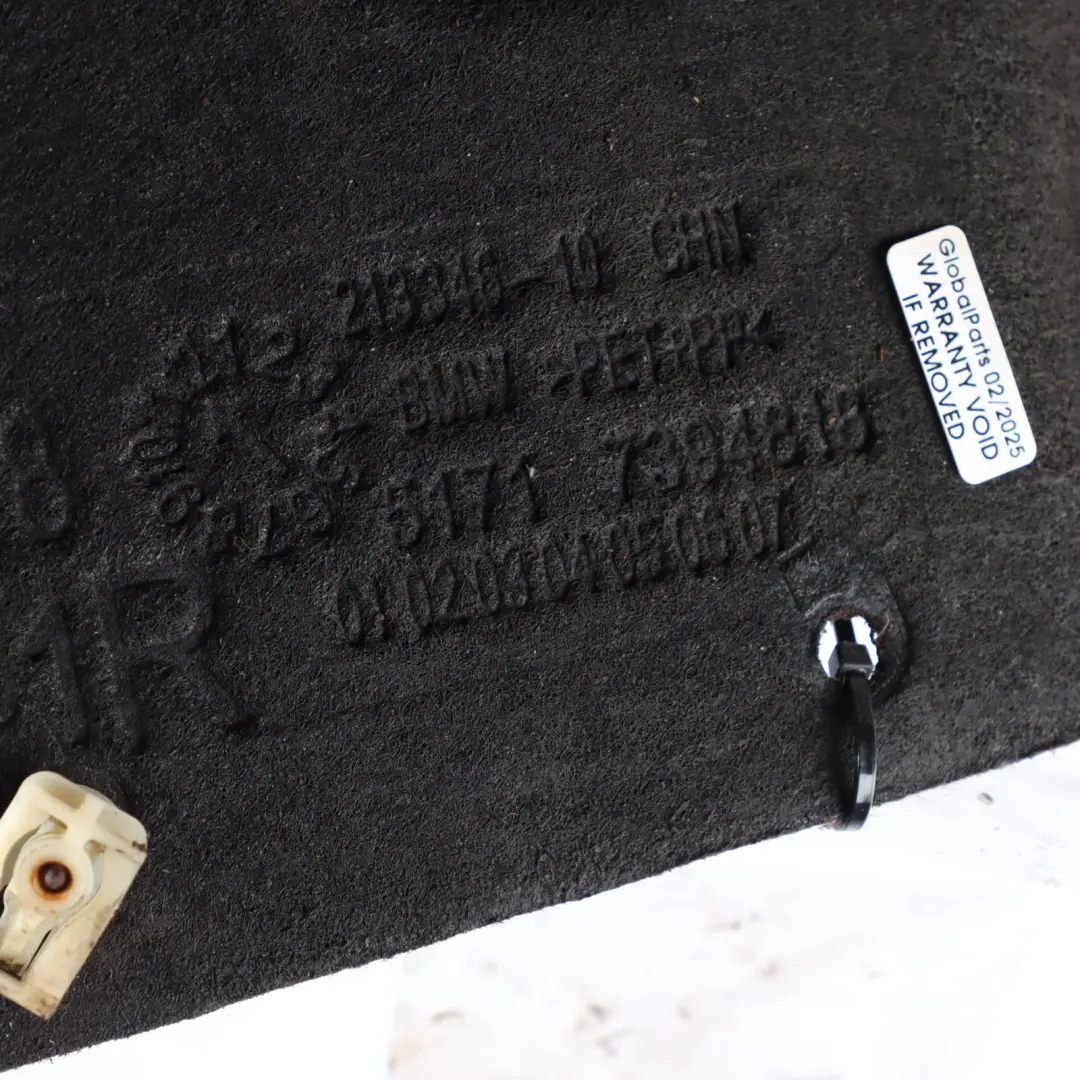 Arch BMW G01 G08 F97 X3 Rear Housing Splash Right O/S to Cover Wheel with Part number 7394818 Cover Wheel Arch BMW G01 G08 F97 X3 Rear Housing Splash Right O/S - SKU 7394818 - Part number 7394818