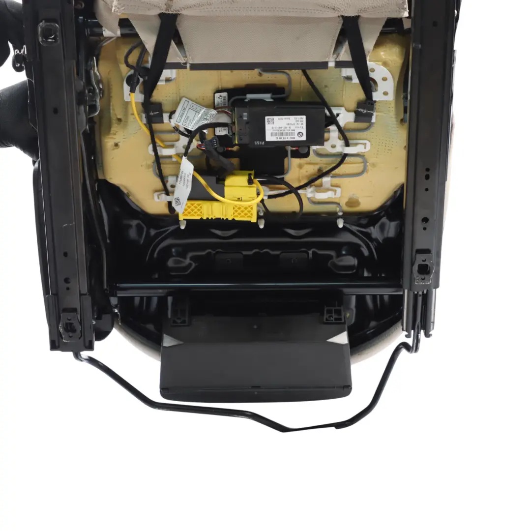 Front Left N/S Interior Heated Leather Dakota Perforated Oyster to BMW X1 F48 Seat with Part number 7398423 BMW X1 F48 Seat Front Left N/S Interior Heated Leather Dakota Perforated Oyster - SKU 7398423 - Part number 7398423