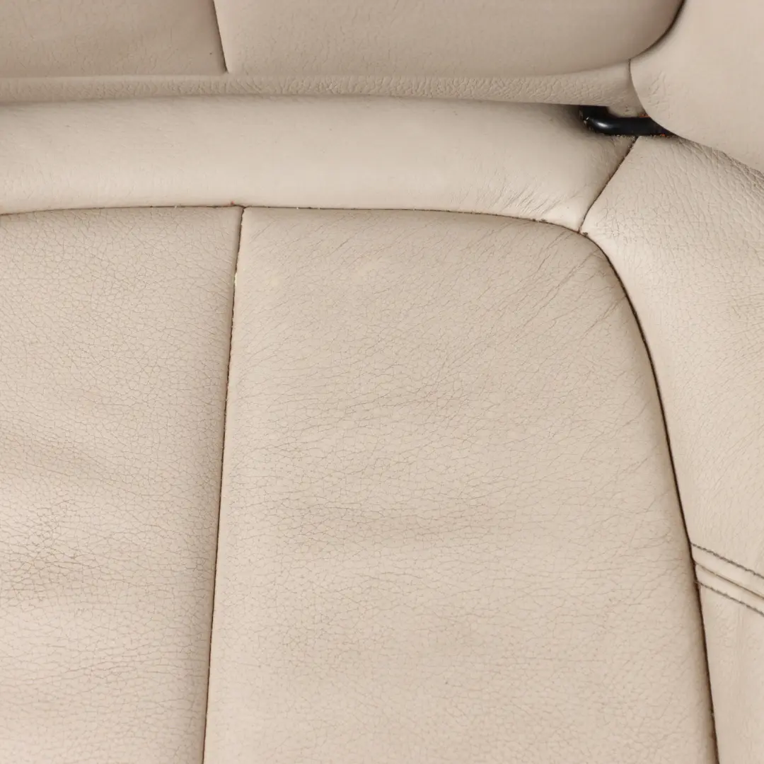 Front Left N/S Interior Heated Leather Dakota Perforated Oyster to BMW X1 F48 Seat with Part number 7398423 BMW X1 F48 Seat Front Left N/S Interior Heated Leather Dakota Perforated Oyster - SKU 7398423 - Part number 7398423