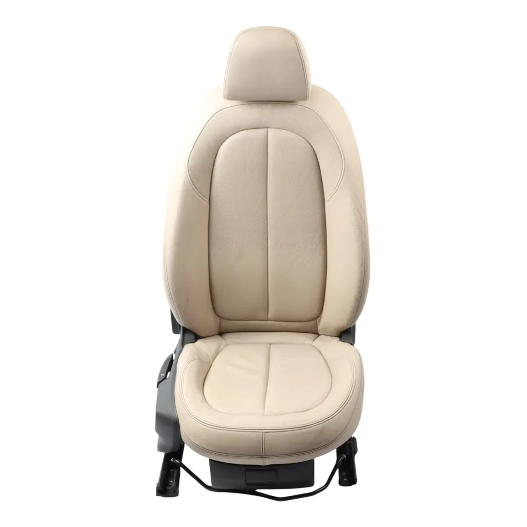BMW X1 F48 Seat Front Right O/S Interior Heated Leather Dakota Perforated Oyster - SKU 7398424 - Part number 7398424