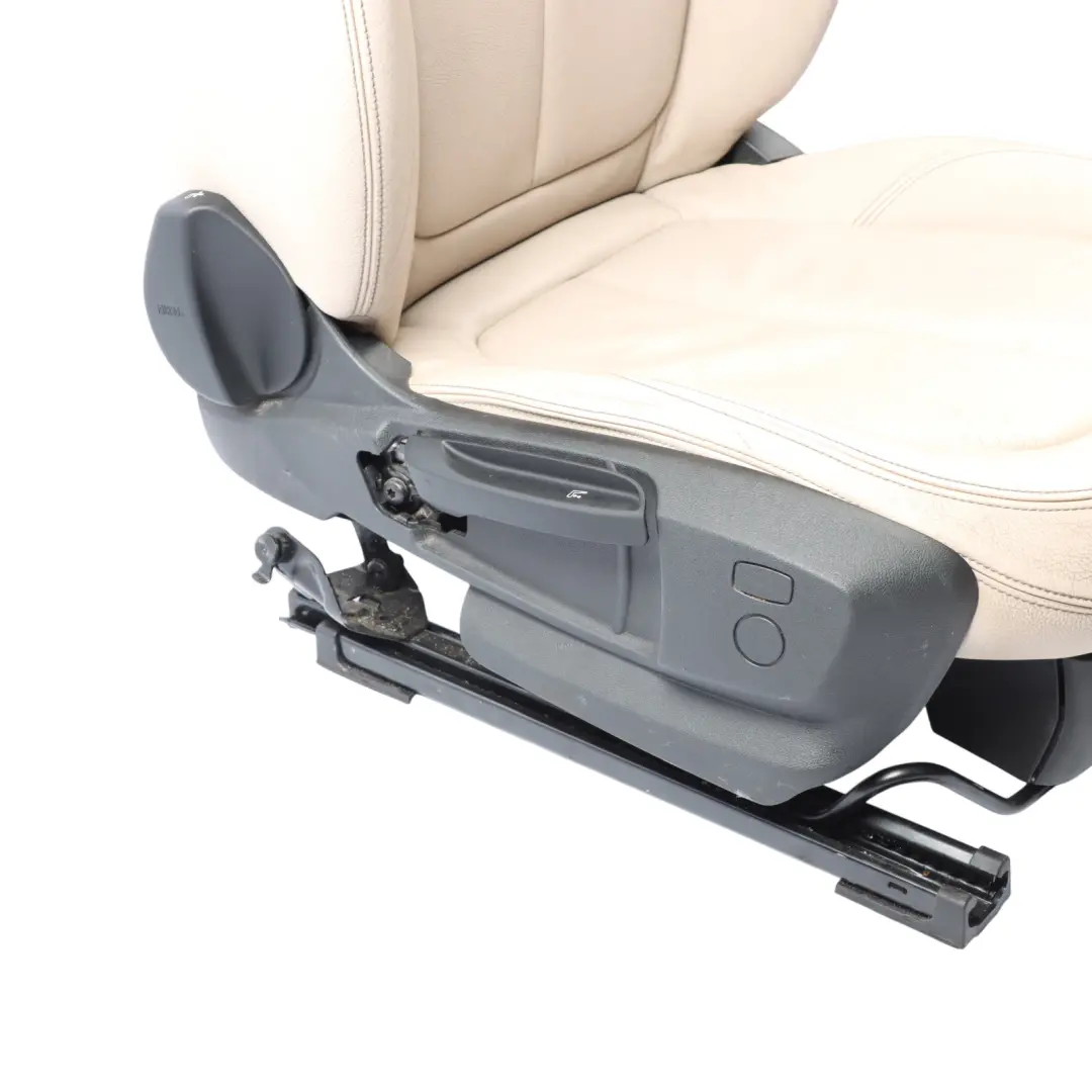 BMW X1 F48 Front Seat Interior Heated Leather Dakota Perforated Oyster Right O/S - SKU 7398424 - Part number 7398424
