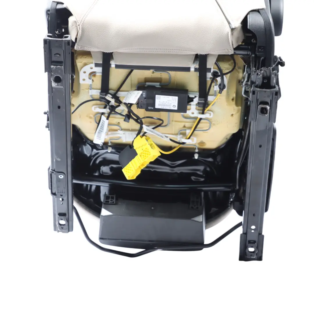 BMW X1 F48 Front Seat Interior Heated Leather Dakota Perforated Oyster Right O/S - SKU 7398424 - Part number 7398424