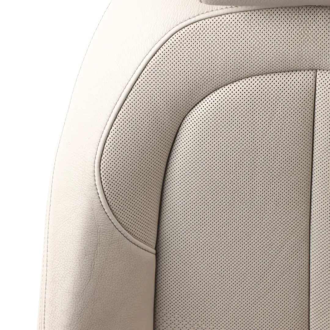 Front Right O/S Interior Heated Leather Dakota Perforated Oyster to BMW X1 F48 Seat with Part number 7398424 BMW X1 F48 Seat Front Right O/S Interior Heated Leather Dakota Perforated Oyster - SKU 7398424 - Part number 7398424