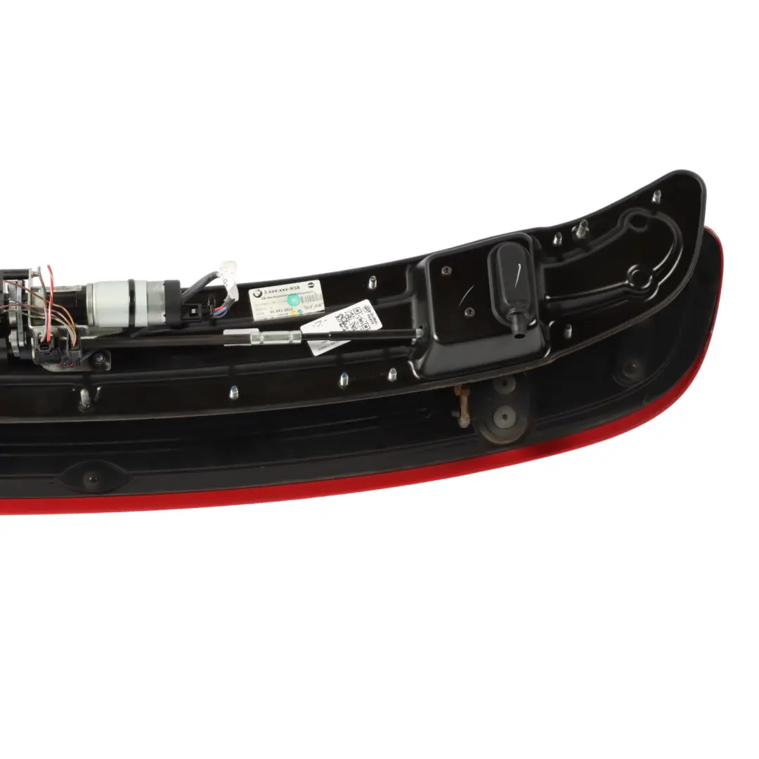 Spoiler Chili Red - 851 to Mini Coupe R58 Rear Electric Tailgate Active with Part number 7400288 Mini Coupe R58 Rear Electric Tailgate Active Spoiler Chili Red - 851 - SKU 7400288-CHRED - Part number 7400288
