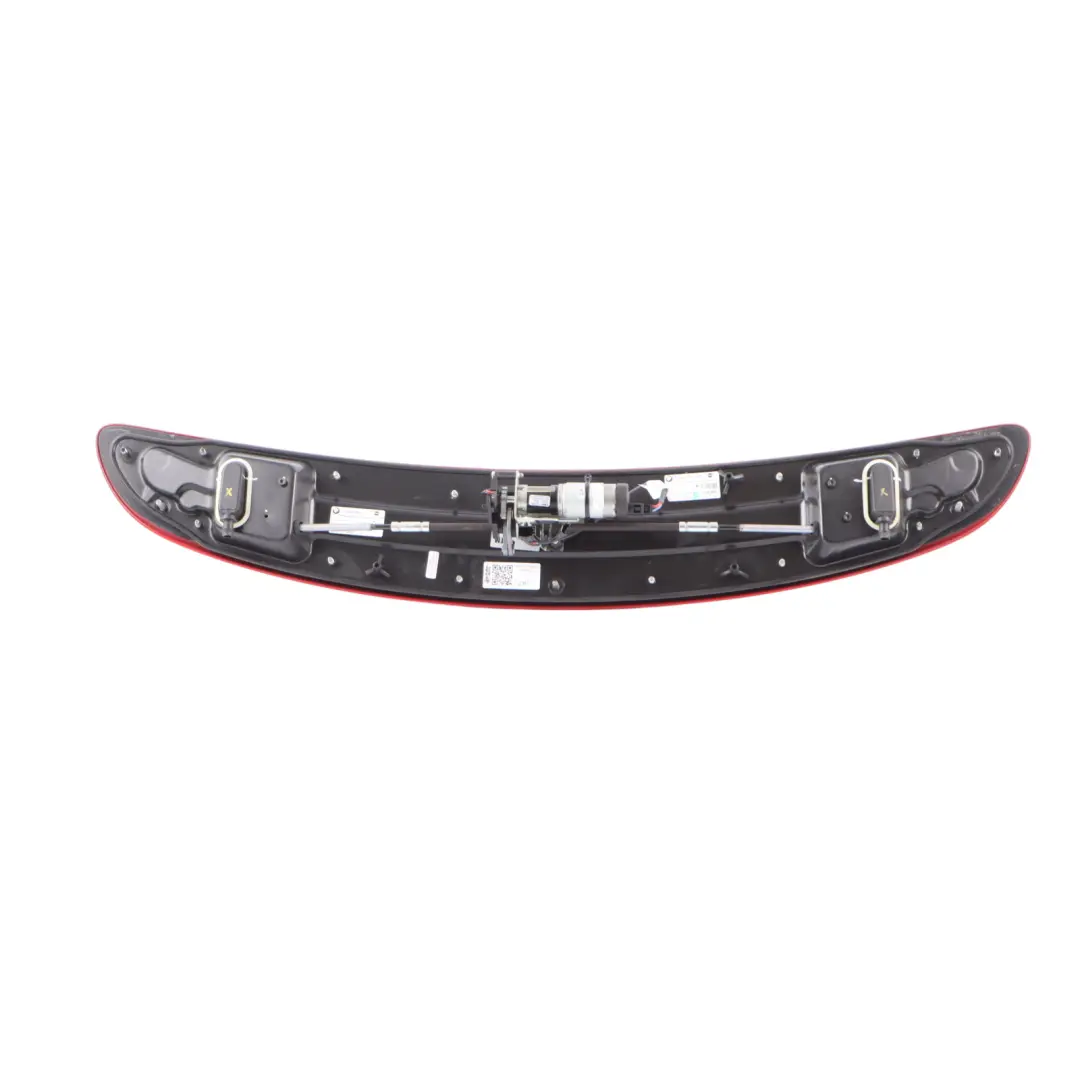 Mini Roadster R59 hinten aktiv elektrisch Spoiler Trim Panel Chili Rot - 851 - SKU 7400303-CHRED - Teilenummer 7400303
