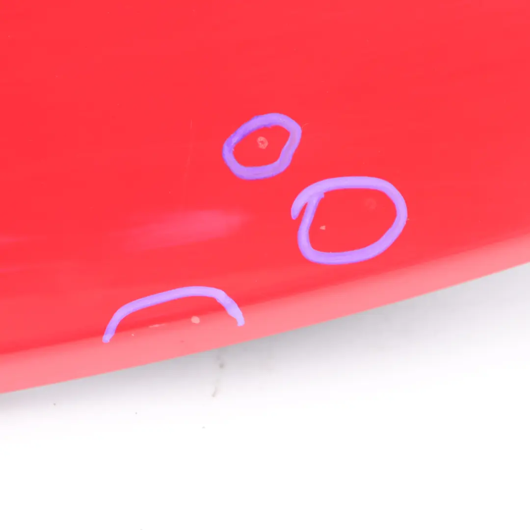 Mini Roadster R59 hinten aktiv elektrisch Spoiler Trim Panel Chili Rot - 851 - SKU 7400303-CHRED - Teilenummer 7400303