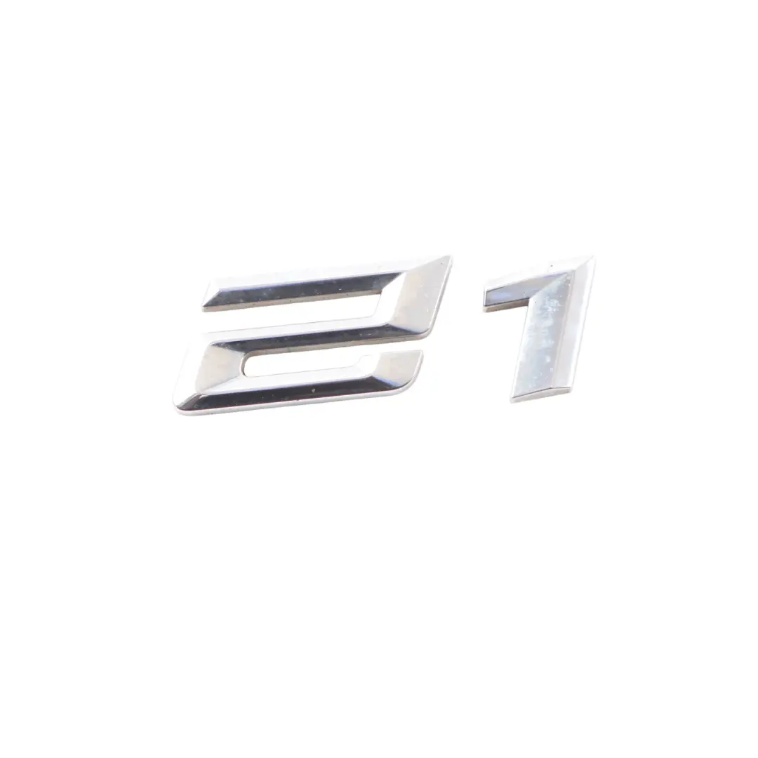 BMW F46 LCI Gran Tourer Rear Boot Trunk Lid Emblem Badge Lettering 218d - SKU 7402961 - Part number 7402961