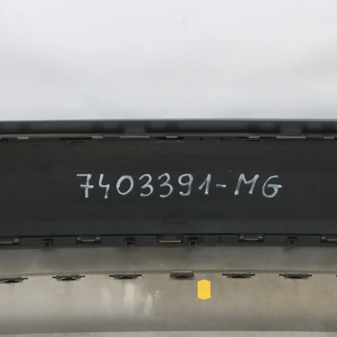 Bumper BMW X1 F48 Trim Panel Cover PDC Mineralgrau Grey Metallic - B39 to Rear with Part number 7403391 Rear Bumper BMW X1 F48 Trim Panel Cover PDC Mineralgrau Grey Metallic - B39 - SKU 7403391-MG - Part number 7403391