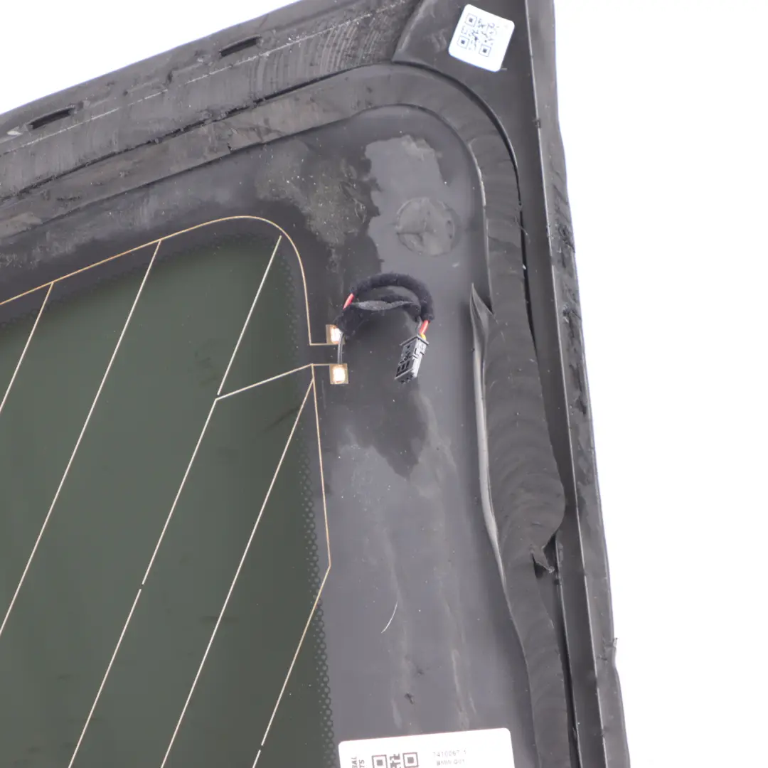  Window Glass BMW X3 M F97 G01 Rear Left N/S Door Quarter Tinted AS3 - SKU 7410067-1 - Part number 7410067