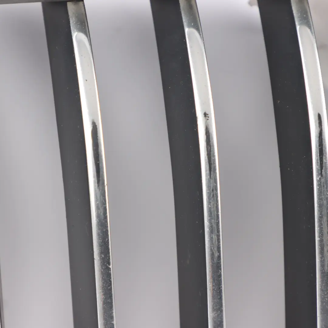 Front Bumper Grille Kidney Chrome Cover Right O/S to BMW F10 F11 LCI with Part number 7412323 BMW F10 F11 LCI Front Bumper Grille Kidney Chrome Cover Right O/S - SKU 7412323-1 - Part number 7412323