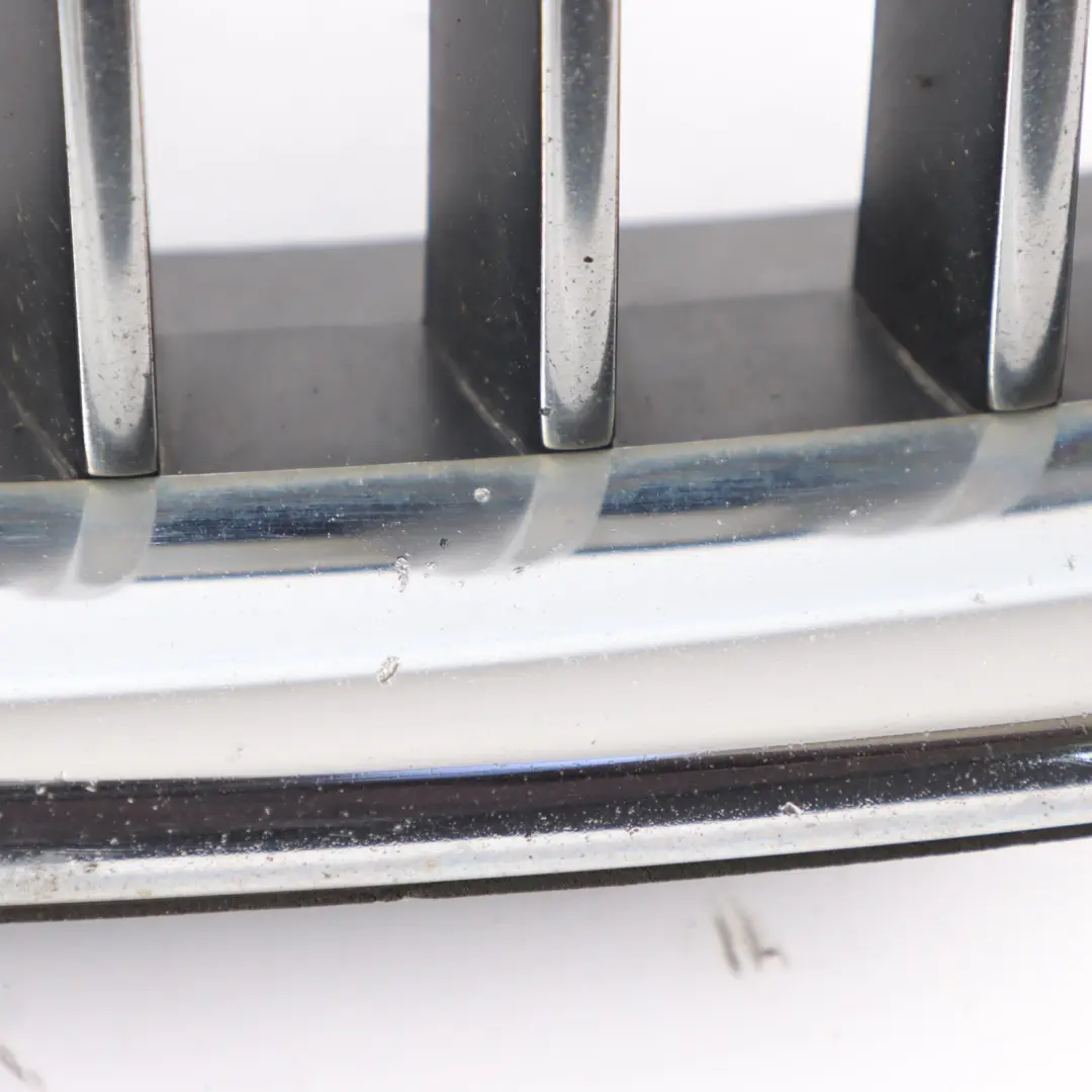 Front Bumper Grille Kidney Chrome Cover Right O/S to BMW F10 F11 LCI with Part number 7412323 BMW F10 F11 LCI Front Bumper Grille Kidney Chrome Cover Right O/S - SKU 7412323-1 - Part number 7412323