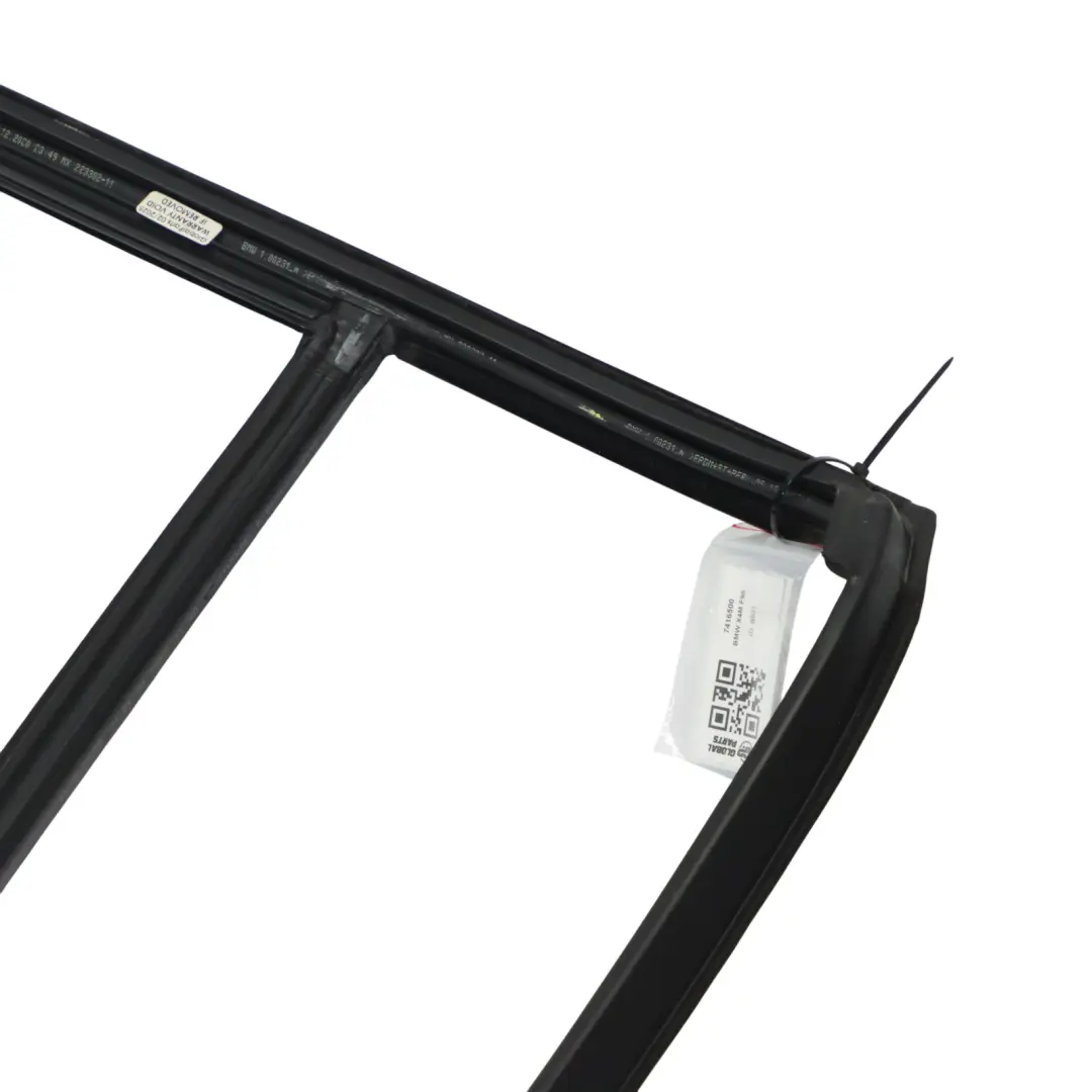 BMW X4 G02 X4M F98 Junta guía ventana puerta trasera derecha - SKU 7416500 - Número de pieza 7416500