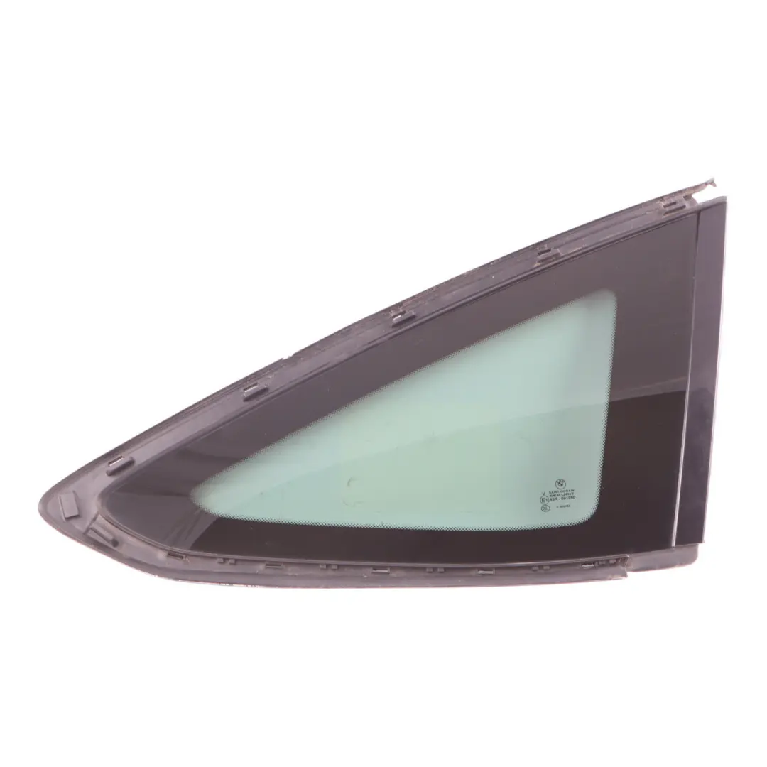 Ventana Cristal Lateral Cuarto Fijo Trasero Derecho AS2 para BMW F34 GT con número de pieza 7433454 BMW F34 GT Ventana Cristal Lateral Cuarto Fijo Trasero Derecho AS2 - SKU 7433454 - Número de pieza 7433454