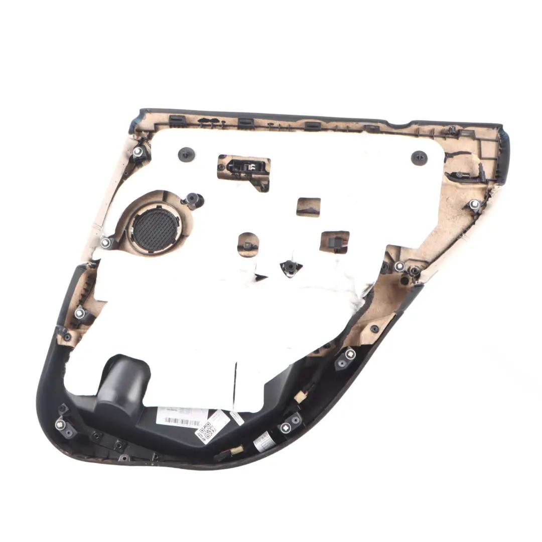 BMW X1 F48 Door Card Lining Beige Leather Trim Panel Rear Left N/S - SKU 7438113 - Part number 7438113