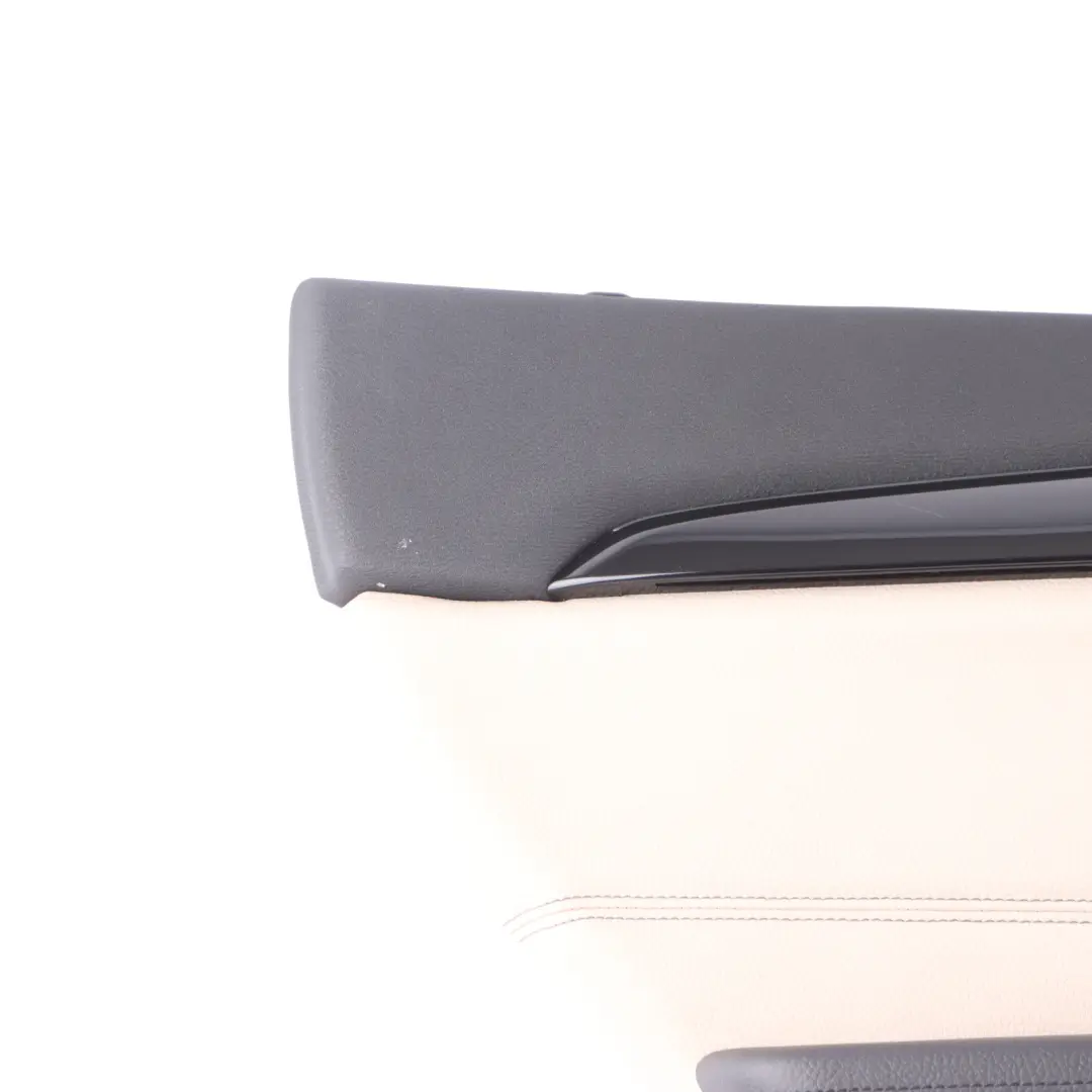 Door Card Lining Beige Leather Trim Panel Rear Left N/S to BMW X1 F48 with Part number 7438113 BMW X1 F48 Door Card Lining Beige Leather Trim Panel Rear Left N/S - SKU 7438113 - Part number 7438113