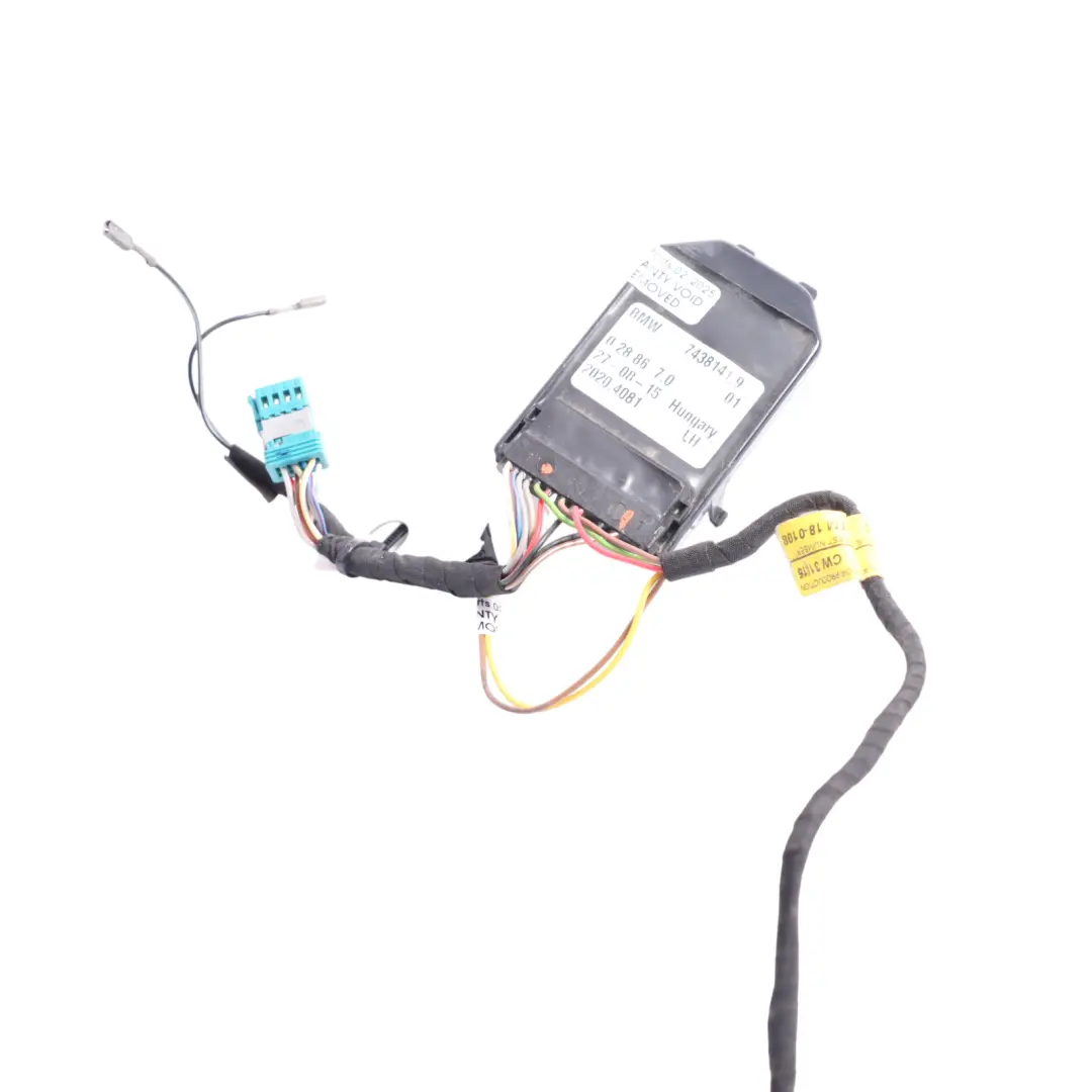 Exterior Wing Mirror Heated Harness Control Module Left N/S to BMW F32 with Part number 7438141 BMW F32 Exterior Wing Mirror Heated Harness Control Module Left N/S - SKU 7438141 - Part number 7438141