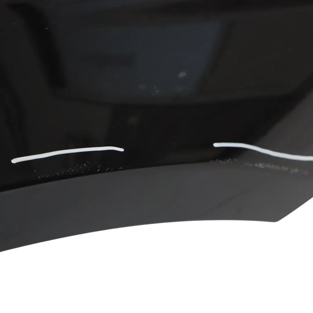 BMW F30 F31 Side Wing Panel Fender Front Right O/S Black Sapphire Metallic 475 - SKU 7438440-BS2 - Part number 7438440