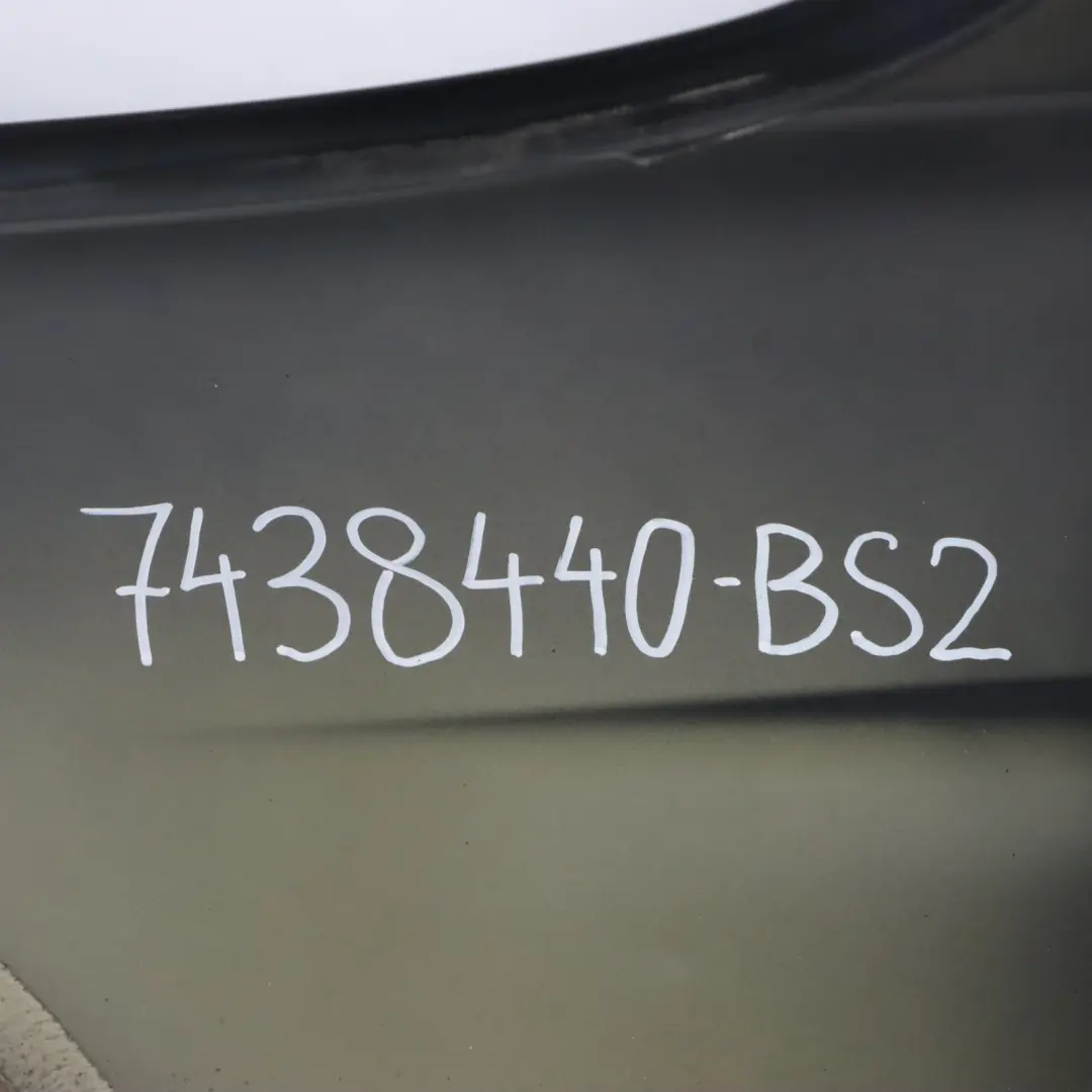 BMW F30 F31 Side Wing Panel Fender Front Right O/S Black Sapphire Metallic 475 - SKU 7438440-BS2 - Part number 7438440