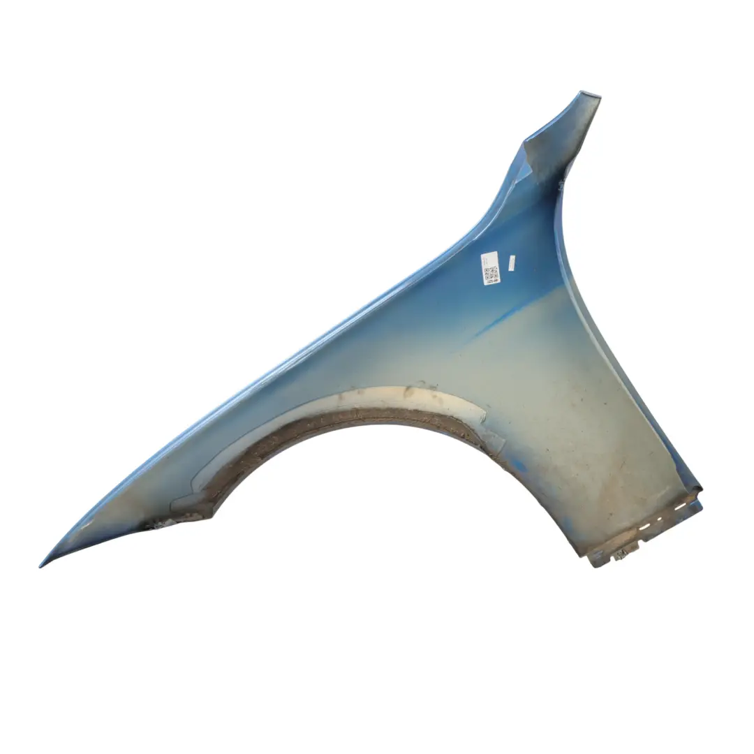Side Wing Panel Fender Front Right O/S Estoril Blue Metallic - B45 to BMW F30 F31 with Part number 7438440 BMW F30 F31 Side Wing Panel Fender Front Right O/S Estoril Blue Metallic - B45 - SKU 7438440-EB - Part number 7438440