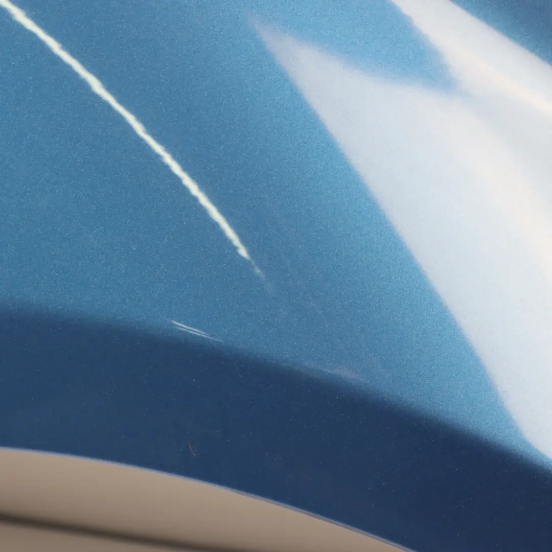 Side Wing Panel Fender Front Right O/S Estoril Blue Metallic - B45 to BMW F30 F31 with Part number 7438440 BMW F30 F31 Side Wing Panel Fender Front Right O/S Estoril Blue Metallic - B45 - SKU 7438440-EB - Part number 7438440