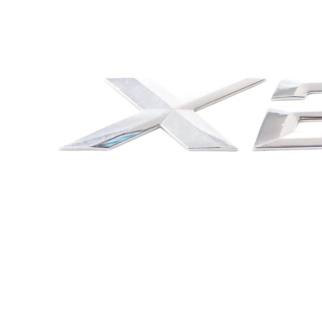 Boot Trunk Lid Tailgate X2 Lettering Emblem Logo to BMW X2 F39 Rear with Part number 7441925 BMW X2 F39 Rear Boot Trunk Lid Tailgate X2 Lettering Emblem Logo - SKU 7441925 - Part number 7441925