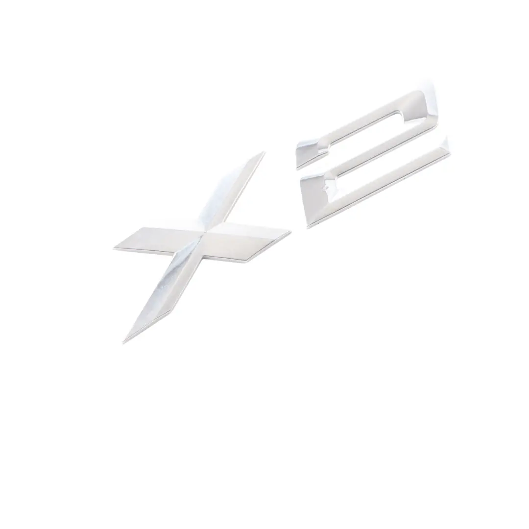 Boot Trunk Lid Tailgate X2 Lettering Emblem Logo to BMW X2 F39 Rear with Part number 7441925 BMW X2 F39 Rear Boot Trunk Lid Tailgate X2 Lettering Emblem Logo - SKU 7441925 - Part number 7441925