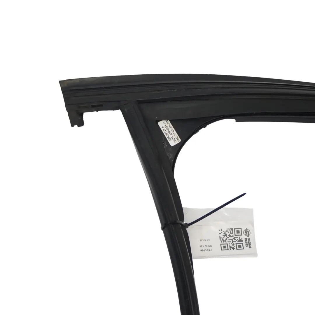 Joint de vitre de porte avant droite Audi X4 F26 Guide Cadre Cover pour à propos du numéro de pièce 7454166 Joint de vitre de porte avant droite Audi X4 F26 Guide Cadre Cover - SKU 7454166 - Numéro de pièce 7454166