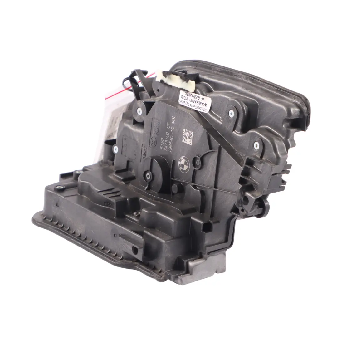  Serratura porta BMW X3 G01 X4 G02 posteriore destro meccanismo chiusura - SKU 7473160-1 - Numero di parte 7473160