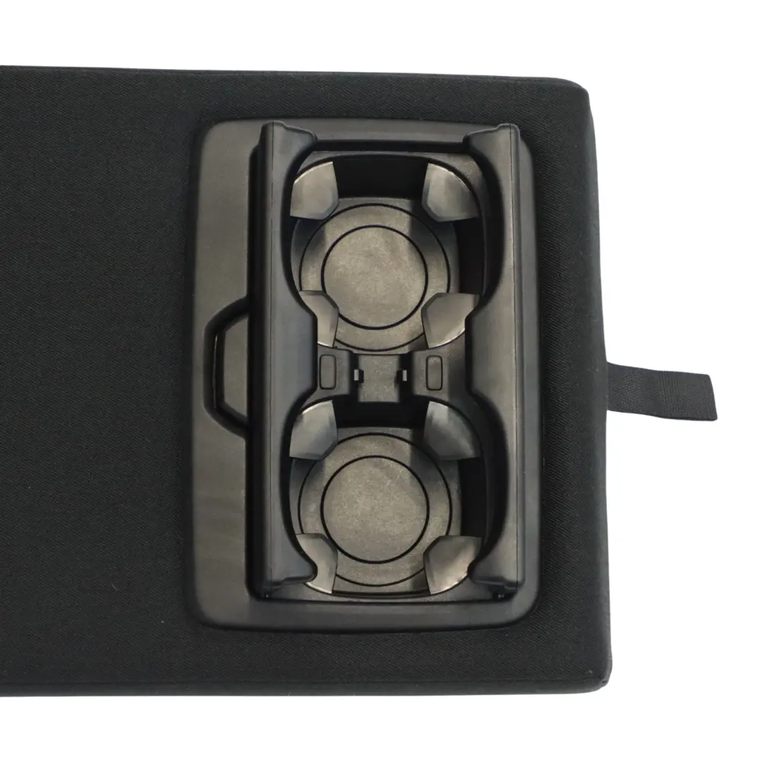 BMW F30 Rear Left N/S Seat Backrest Armrest Shelf Cup Holder Black - SKU 7475445 - Part number 7475445